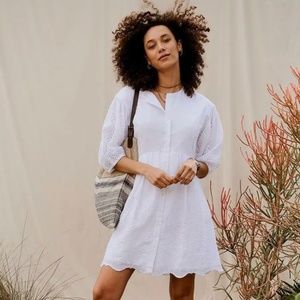 NWT Good Hart by Matilda Jane White Summer Dress, women, size M